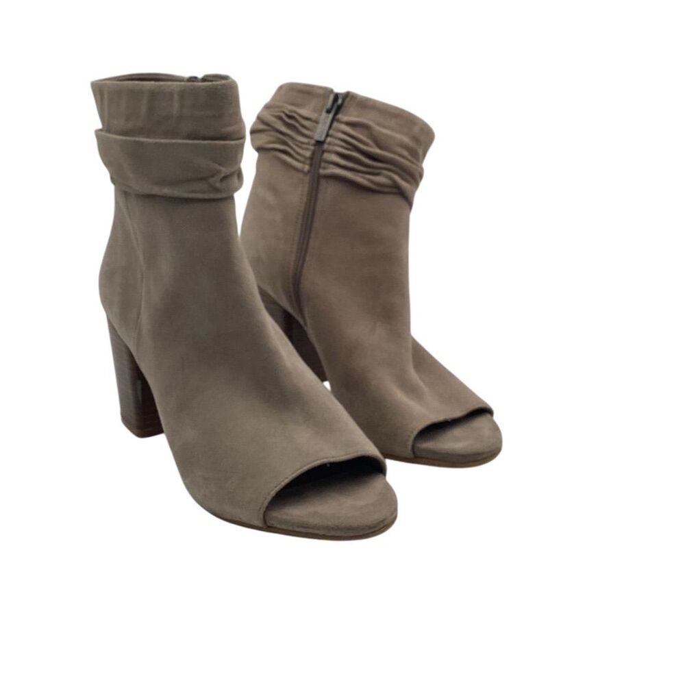 Kenneth Cole Reaction Women's‎ Gray Open Toe Booties Size 10M